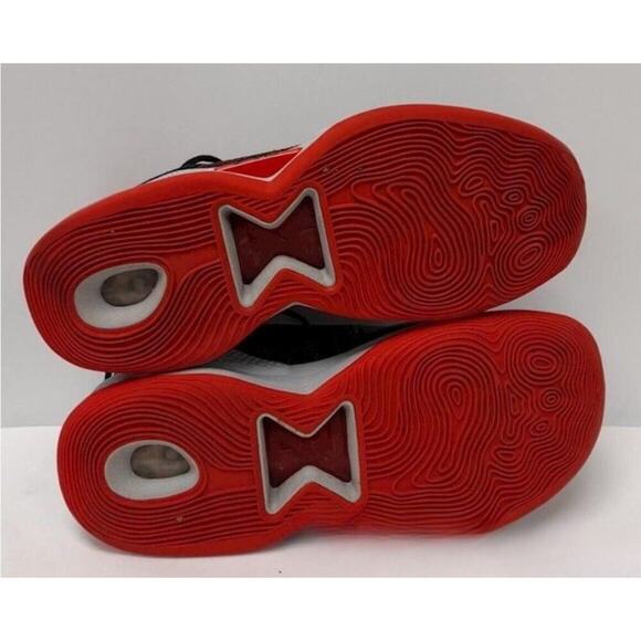 Men's Nike PG 5 "BRED" Black/University Red-White (CW3143 002) - Picture 2 of 3